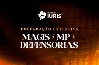 .PREPARAO EXTENSIVA - MAGISTRATURA, MINISTRIO PBLICO E DEFENSORIA 